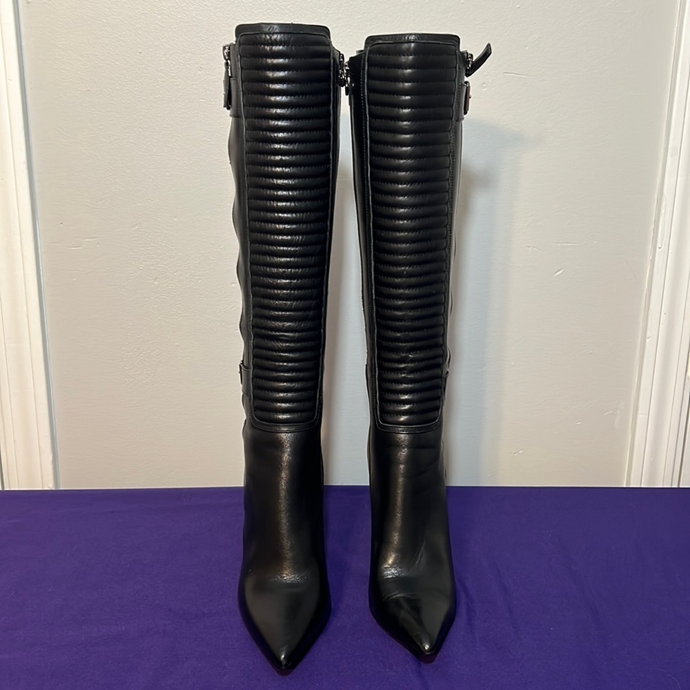 Solemani - Slim Calf, Jennifer Leather Dress Boot